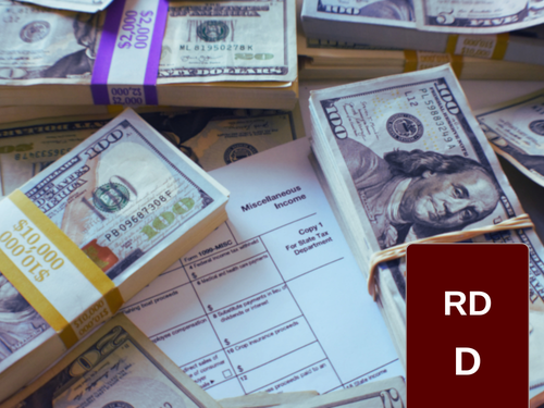 Zeffert University - Rural Development – RD D: Income Types in the ...
